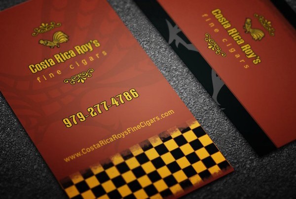 Cigar Purveyor Business Card Design