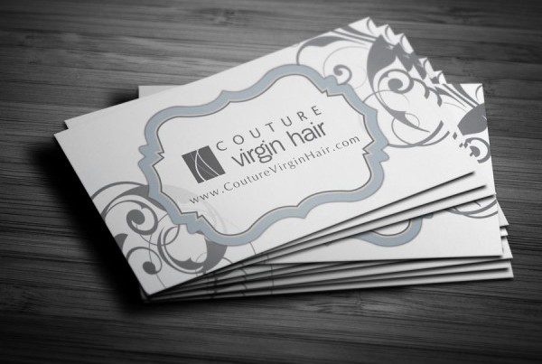 Personal Care Services Business Card Design