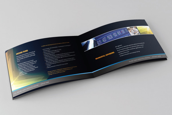 Financial Consulting Multi-Page Brochure Design