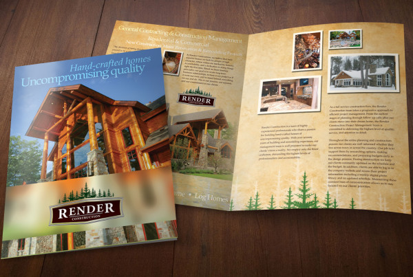 Home Construction Large Brochure Design