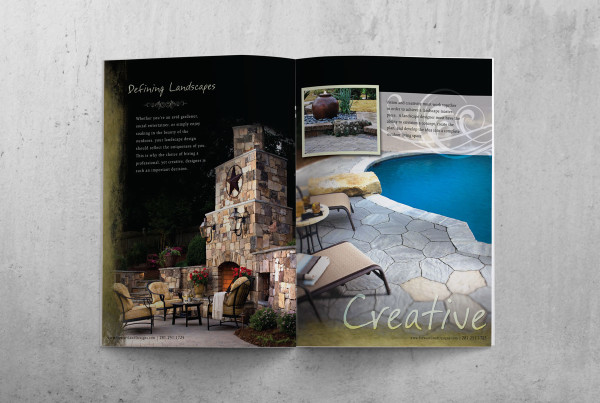 Landscaping Company Large Catalog Design