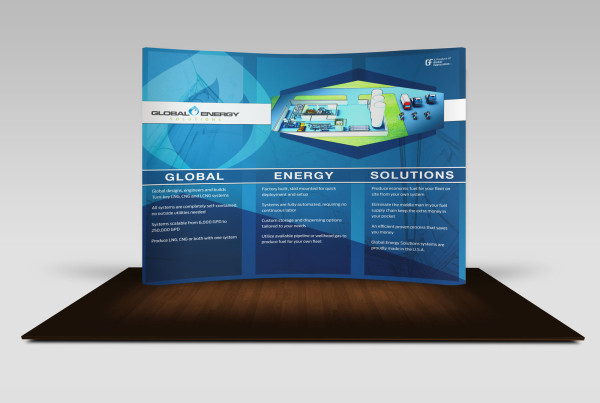 Energy Solutions Trade Show Display Design
