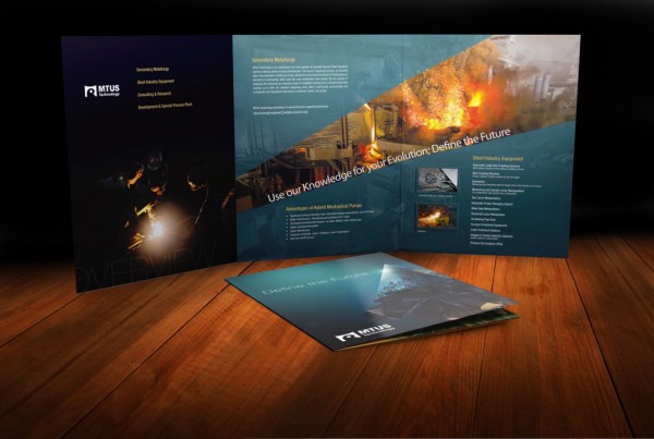 Industrial Equipment Large Brochure Design