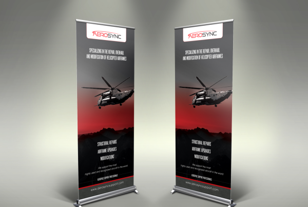 Aerospace Support Professionals Trade Show Banners