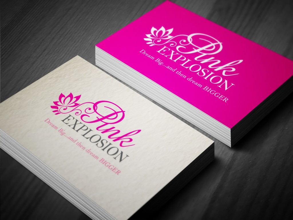Cosmetic Company Business Card Design - Brochure Design and Printing