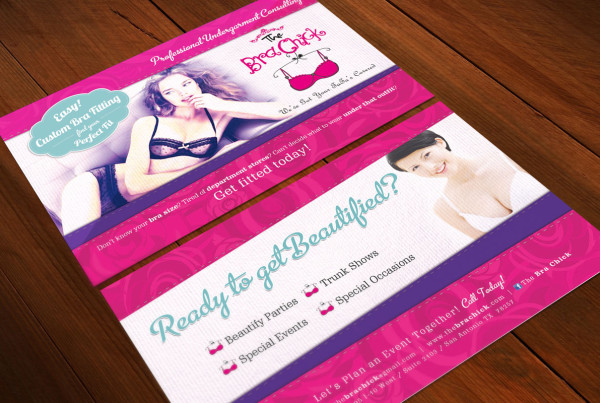 Clothing Retailer Sales Card Design