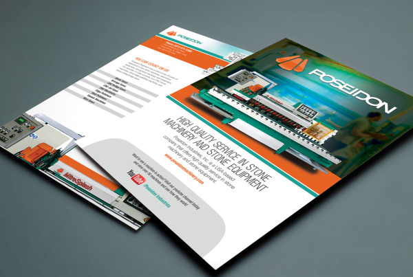 Machine Manufacturing Flyer Design