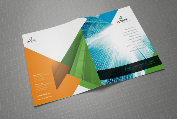 IT Solutions 8 page Brochure Design