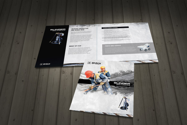 Construction Equipment 4 Page Brochure