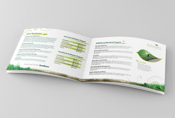 Landscaping Company Booklet Design