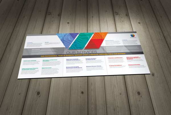 IT Security Large Brochure Design