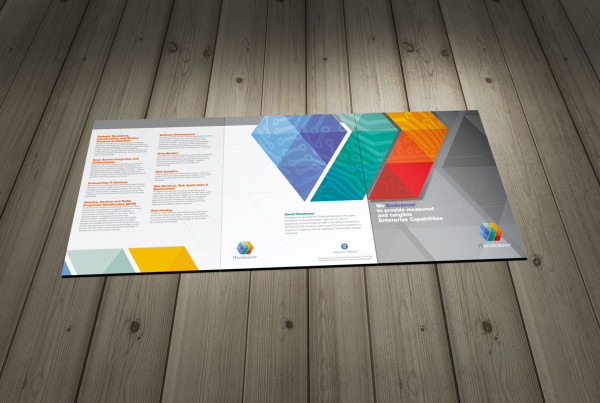 IT Security Company Brochure Design