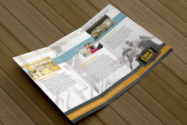 Athletic Club Trifold Brochure