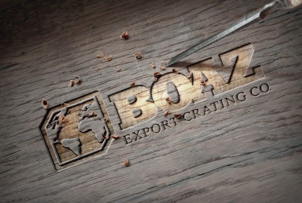 Export Crating Company Logo Design