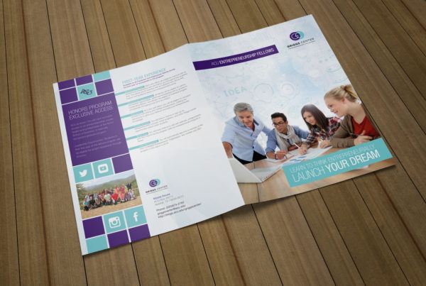 Entrepreneurship Program 4 Page Brochure