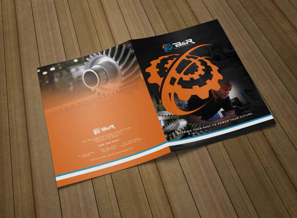 Industrial brochure design