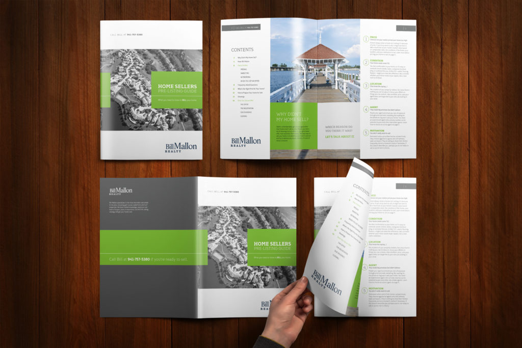 Real Estate Print Marketing Brochure