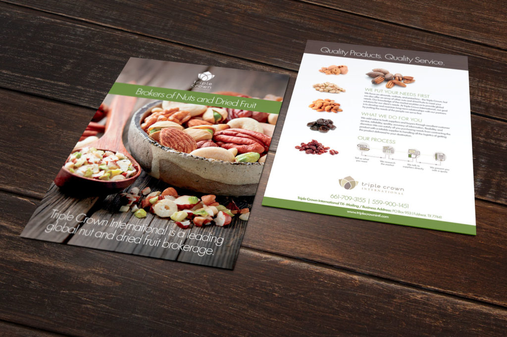 Marketing Brochure for Food Company