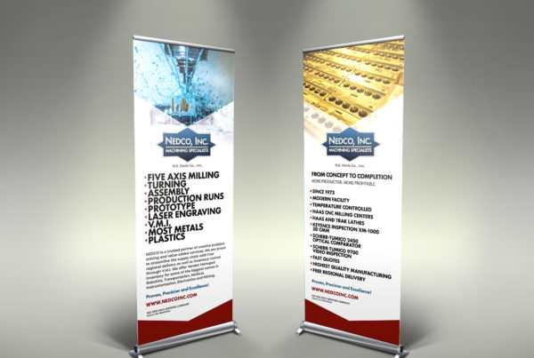 Industrial Trade Show Banner Design