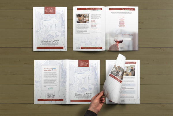 Culinary Center’s 8-Page Brochure Design