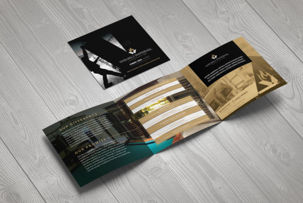 Small Square Trifold Brochure