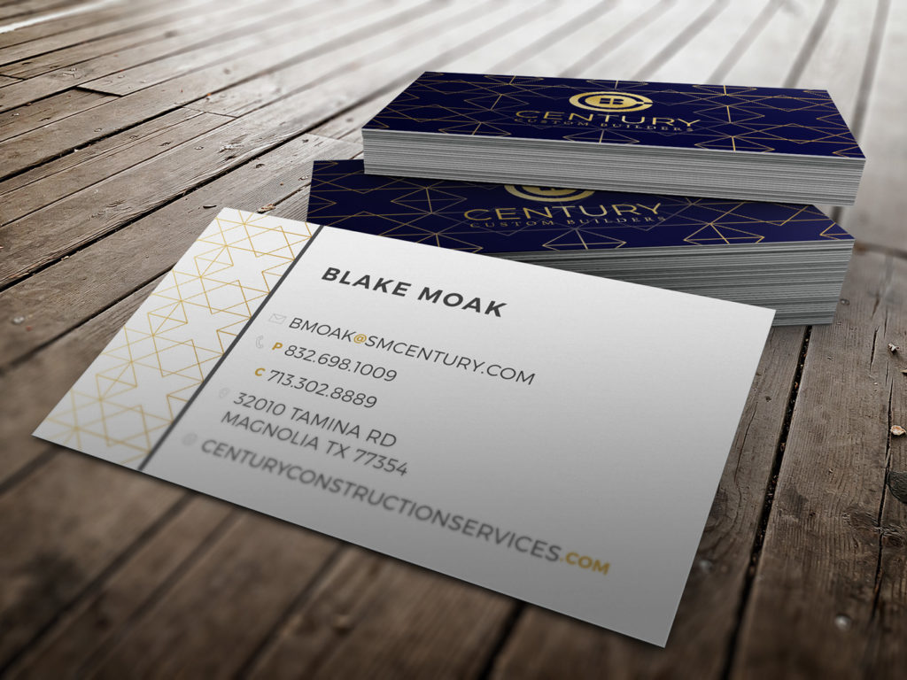 Business Card Graphic Design Sample