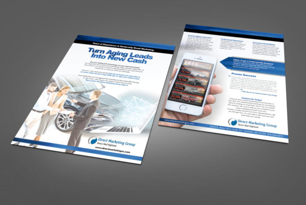 Automobile Marketing Flyer