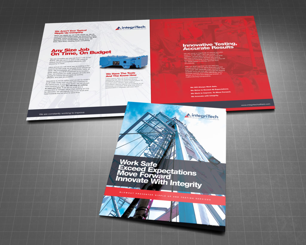 Oil and Gas Brochure - Brochure Design and Printing - Brochure Design