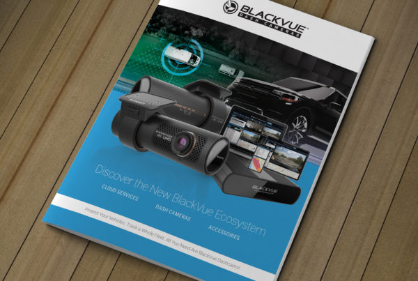 Dash Camera Brochure Catalog Design