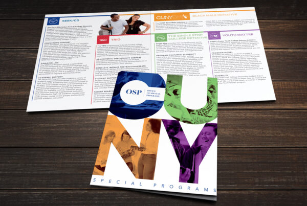 CUNY University 4 Page Program Brochure