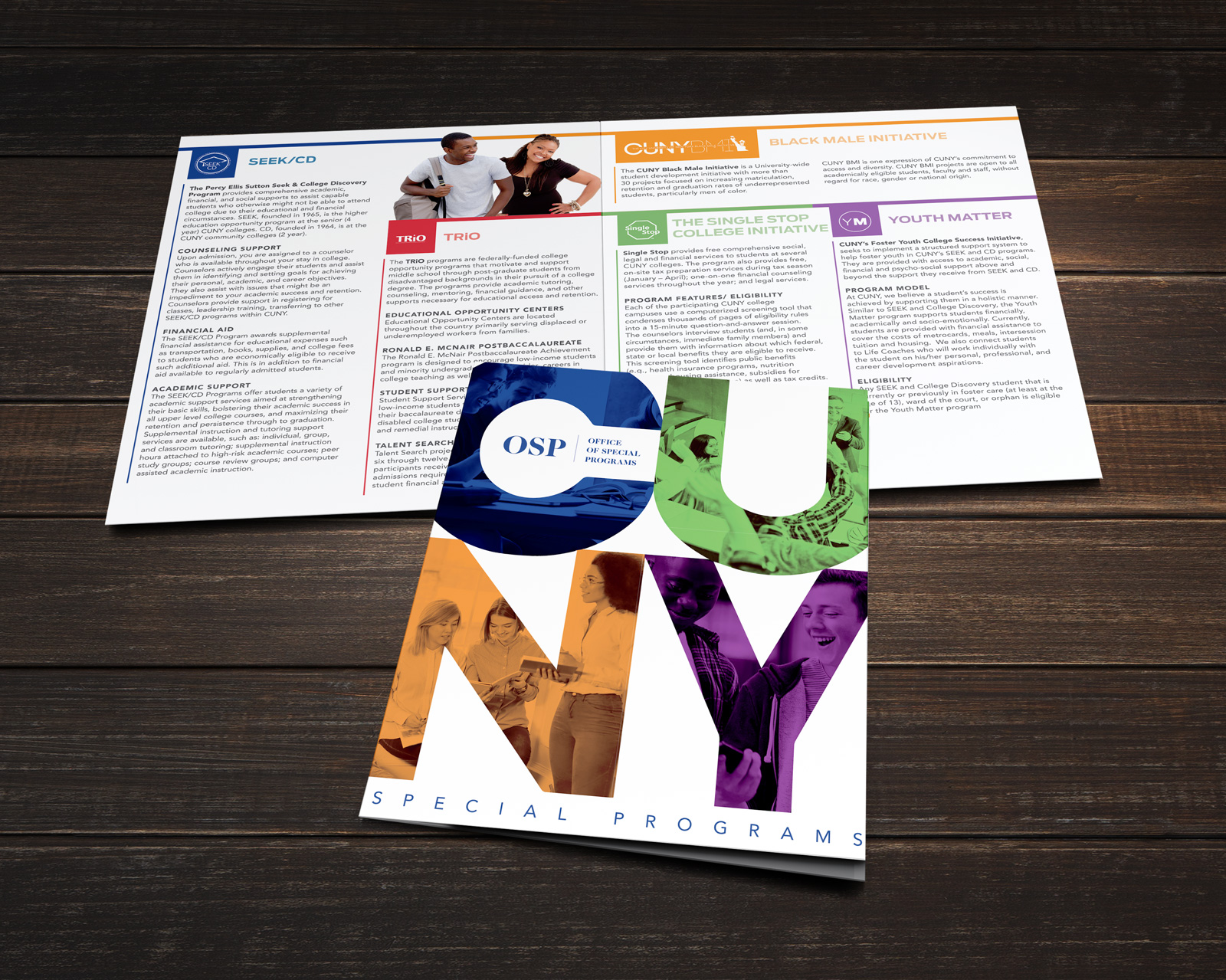 CUNY University 4 Page Program Brochure