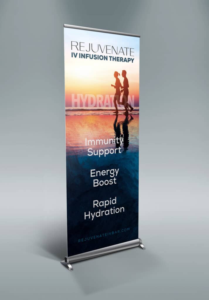 Hydration IV Therapy Banner - Brochure Design and Printing - Brochure ...