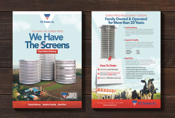 Agricultural Supply Marketing Flyer